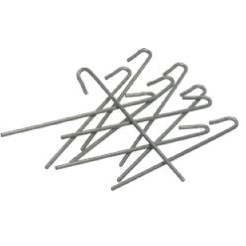 Football  Net Ground Pegs – Metal (Pack Of 10)