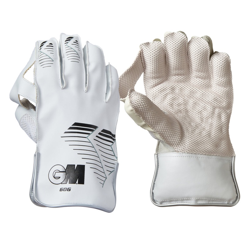 GM Wicket Keeper Gloves 606|Mens|Youths|White/Black