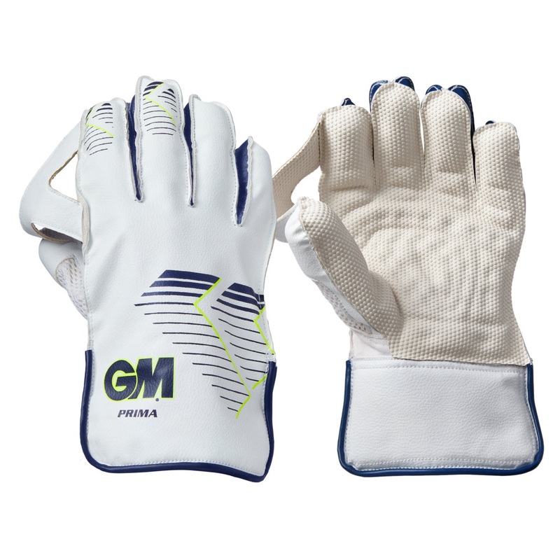 GM Wicket keeper Gloves Prima|Mens|White/Black
