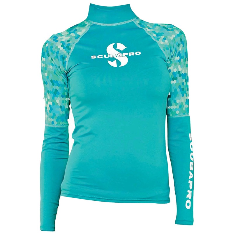 Scubapro UPF50 Long Sleeve Rash Guard – Women’s Caribbean