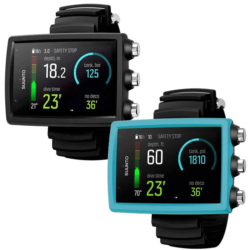 Suunto EON Core Dive Computer|Black|Aqua Blue