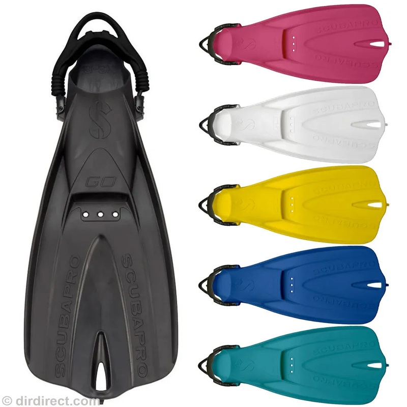 Scubapro Go Fins|Yellow|Turquiose|Blue|White|Black|Pink|2XS|XS-S|M-L|XL|2XL|3XS