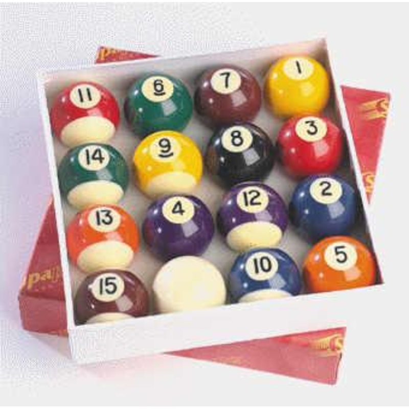 Powerglide 1 7/8 Pool Ball Set Spots And Stripes