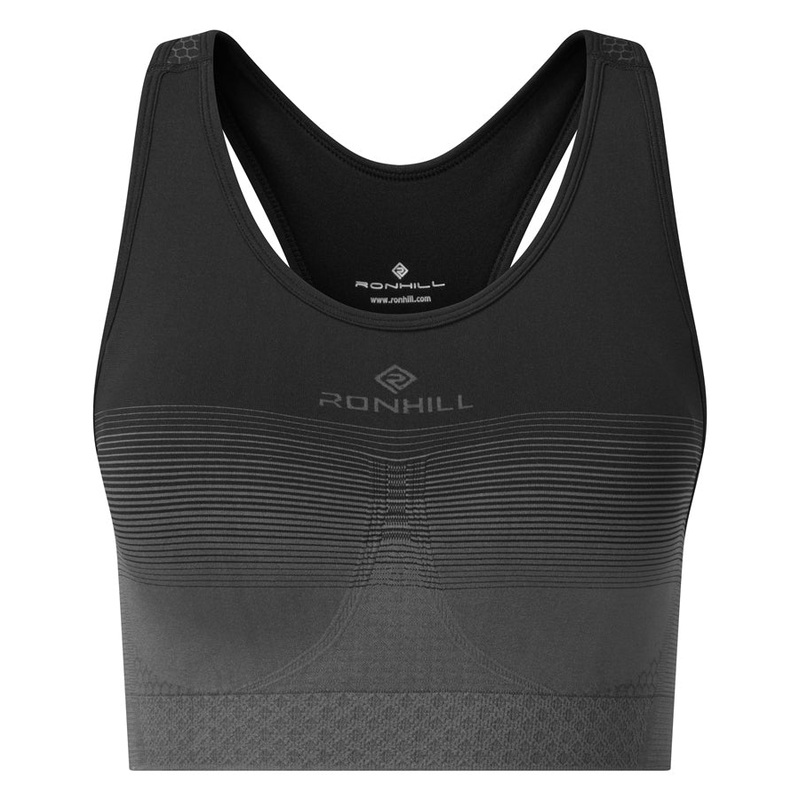 Ronhill Womens Seamless Bra|Small|Medium|Large|Black