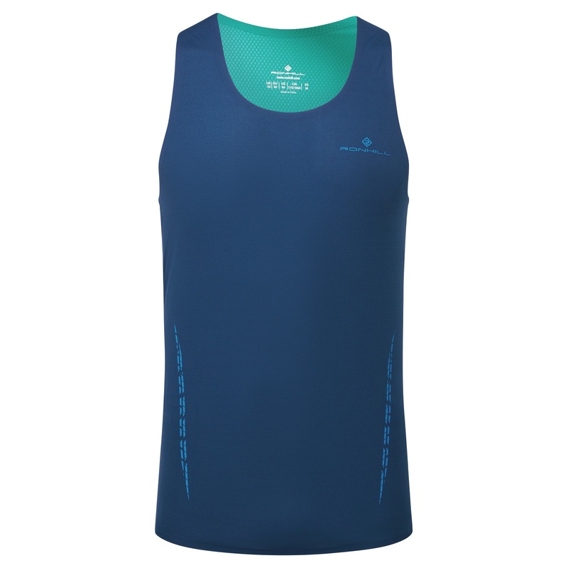 Ronhill Mens Tech Race Vest|Small|Medium|Large|X-Large|Deep Navy