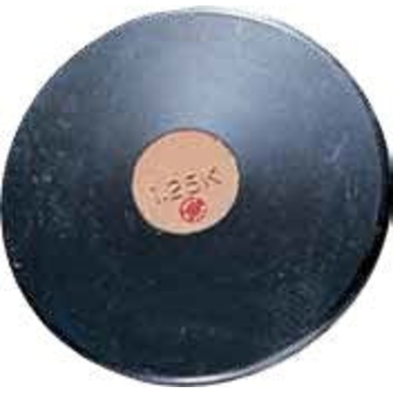 Rubber Discus|0.75kg|1.00kg|1.25kg|1.50kg|1.75kg|2.00kg|Black