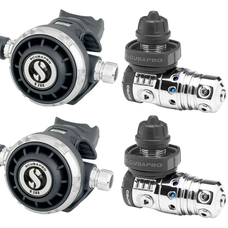 Scubapro MK25 EVO / G260 Sidemount Regulator Set