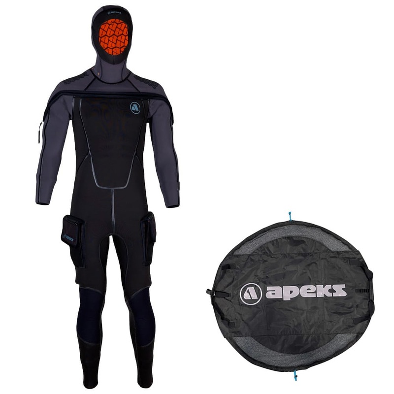 Apeks ThermiQ 8/7mm Wetsuit – Men’s