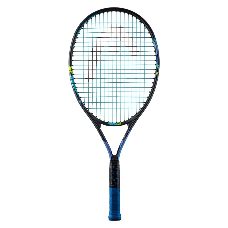 Head Novak Tennis Racket|19in|21in|23in|25in|Black/Blue