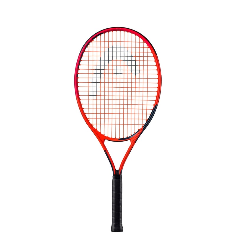Head Radical Tennis Racket|19in|21in|23in|25in|27in|Black/Red