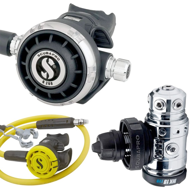 Scubapro MK19 EVO / G260 Regulator + R105 Octopus