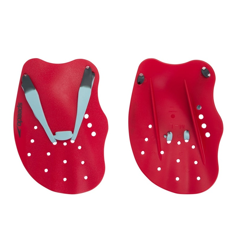 Speedo Swim Tech Paddle|Large|Medium|Small|Red