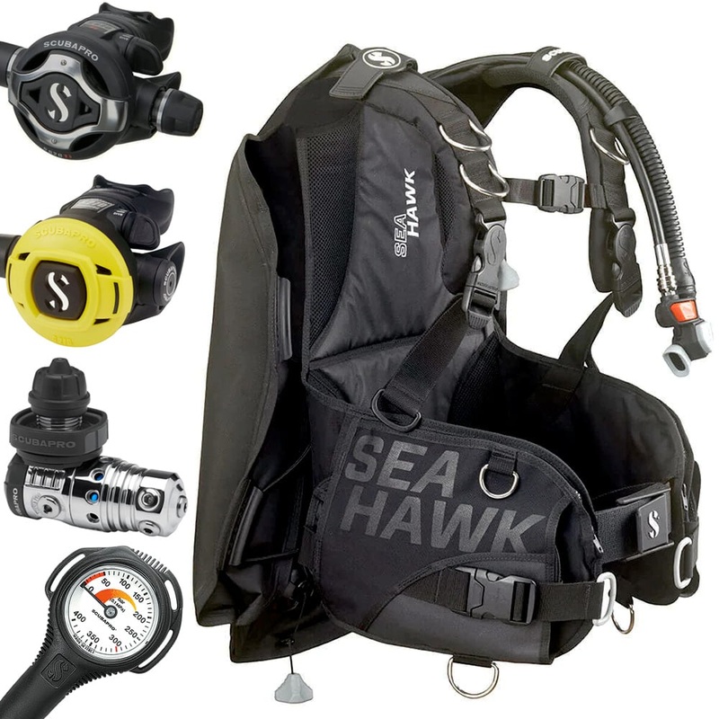 Scubapro Seahawk BCD + MK25 EVO / S620Ti / S270 Regulator Package
