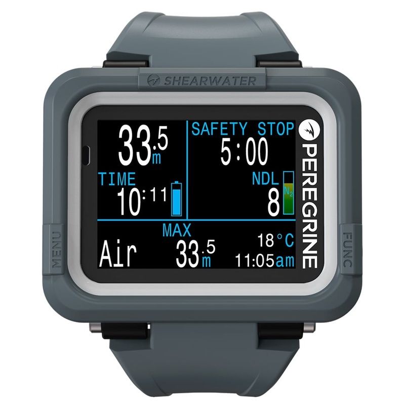 Shearwater Peregrine Adventures Edition Dive Computer – Dark