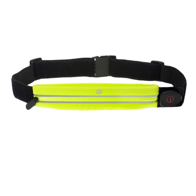 Six Peaks LED Running Belt|OSFA|Neon Yellow