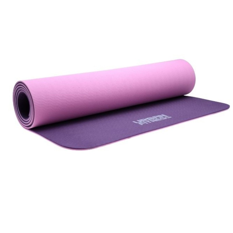 Urban Fitness 6mm Yoga Mat|183cm x 61cm x 6mm|Purple