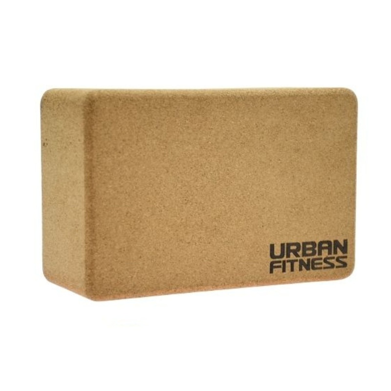 Urban Fitness Cork Yoga Block|23 x 14 x 9cm