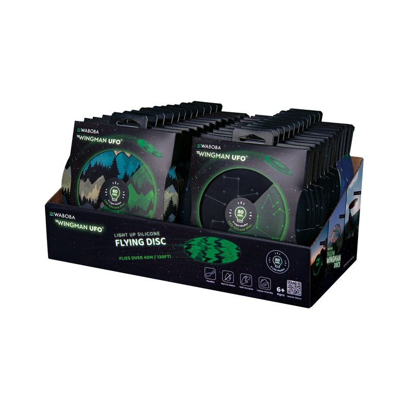 Waboba Wingman UFO|6″ Diameter|Assorted