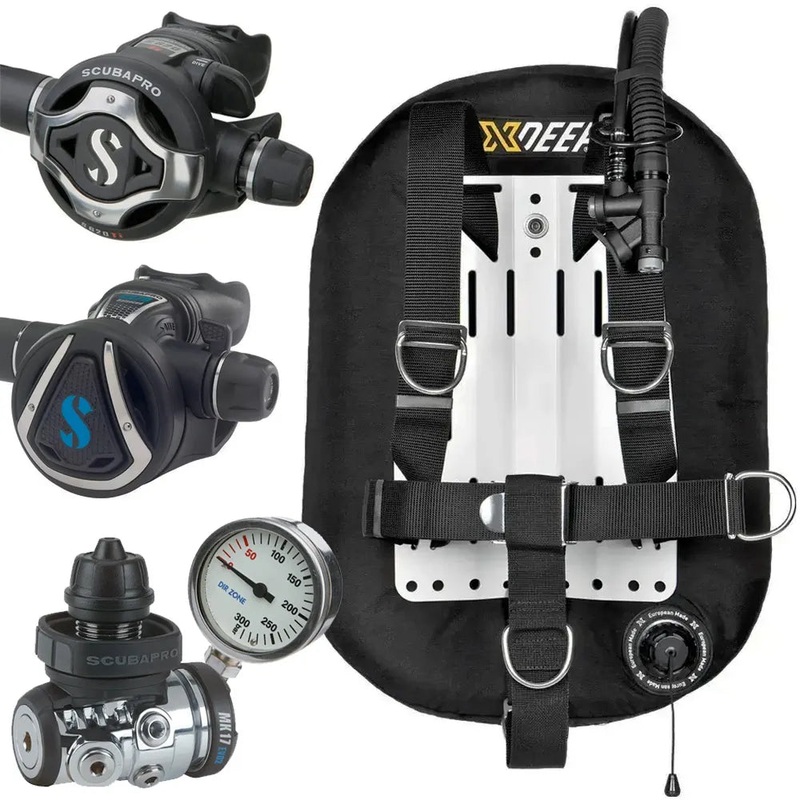 DIR Starter: XDeep Zeos + Scubapro Long Hose Regulator Package