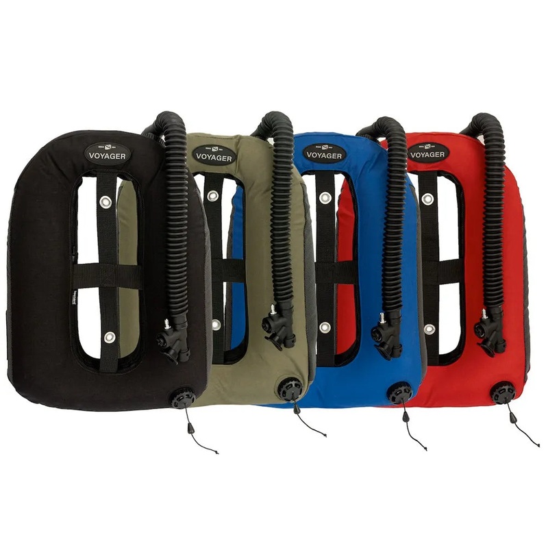 Dive Rite Voyager Wing|Black|OD Green|Blue|Red|12″|16″