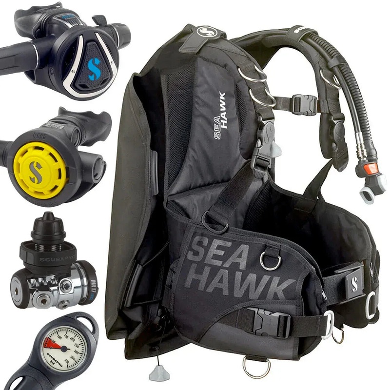 Scubapro Seahawk BCD + MK17 EVO 2 / C370 / R095 Regulator Package