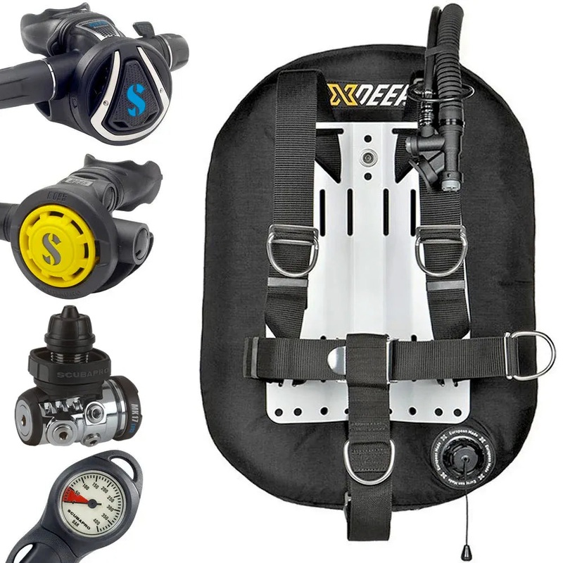 XDeep Zeos Wing + Scubapro MK17 EVO 2 / C370 / R095 Regulator Package