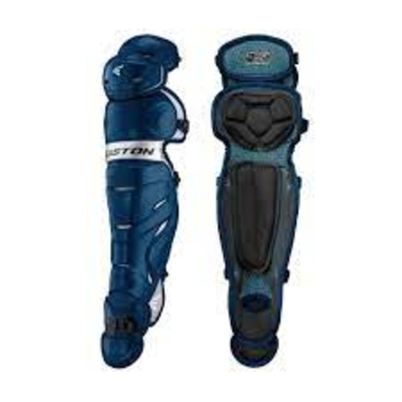 Easton Elite X – Adult – 17.5 Navy – Catchers Leg Guard