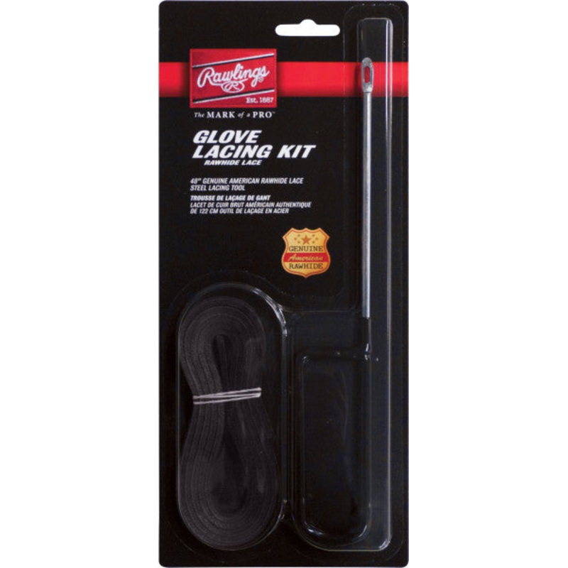 Rawlings Black Glove Lacing Kit – GLK-B