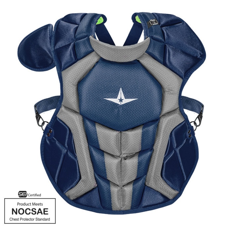 AllStar S7 AXIS 15.5 (NOCSAE) Navy – Catcher’s Chest Protector