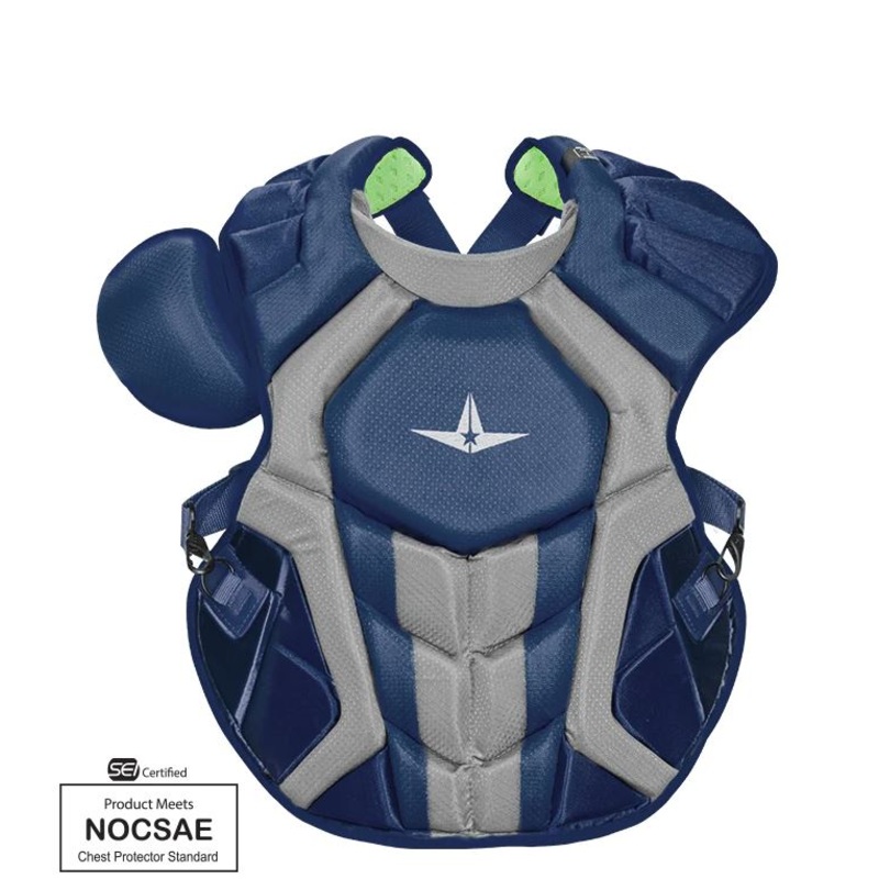 AllStar S7 AXIS 16.5 (NOCSAE) Navy – Catcher’s Chest Protector CPCC40PRO