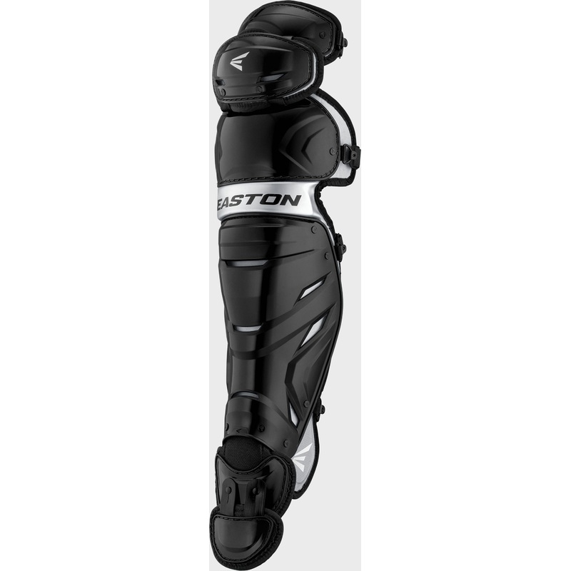 Easton Elite X – Adult – 17.5 Black – Catchers Leg Guard