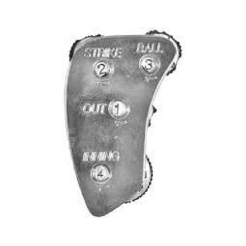 All Star Umpire Indicators UC5-4 Count Steel