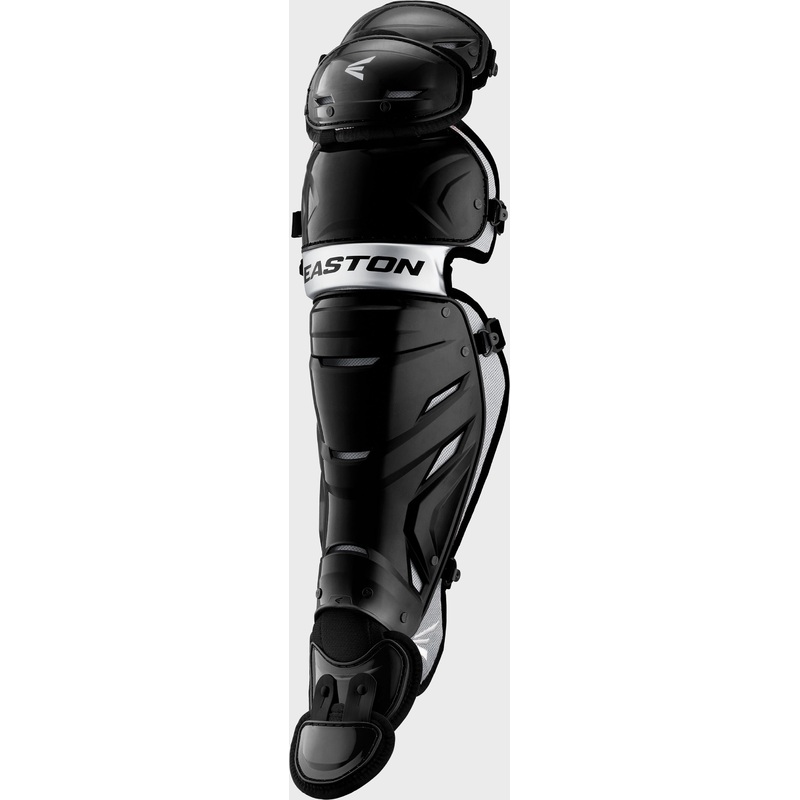 Easton Gametime Adult Catchers Leg Guard – 17.5 – Black