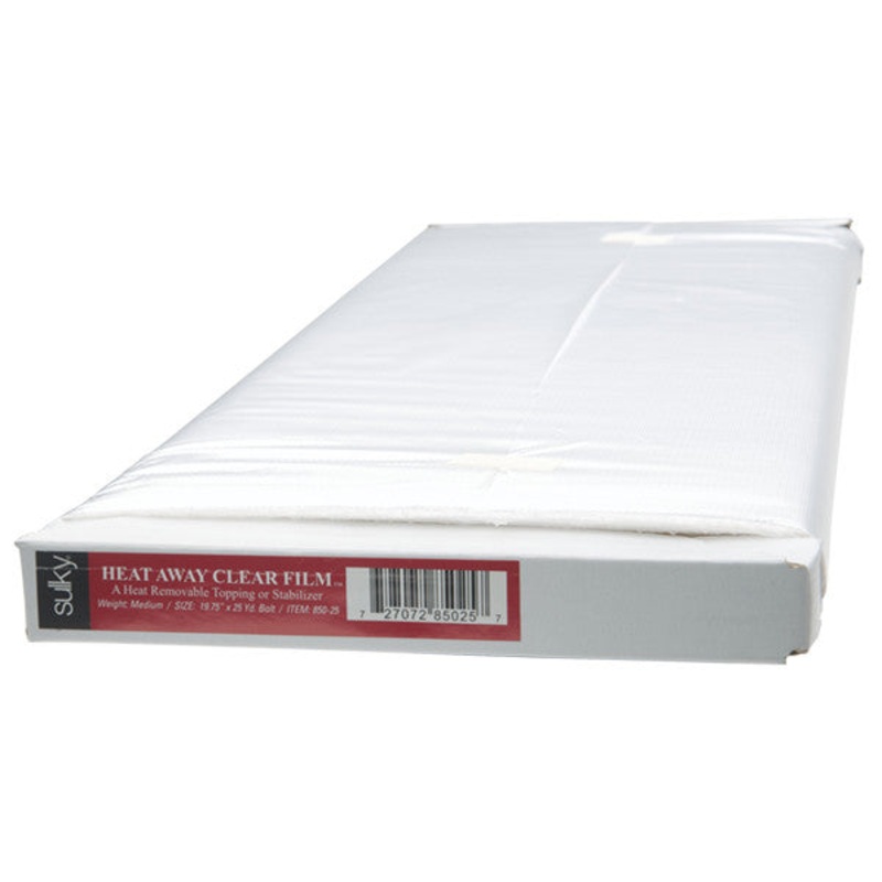 Sulky Heat-Away Stabilizer – Clear Film – 19 3/4”