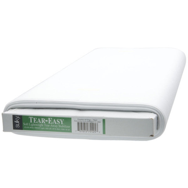 Sulky Tear-Easy Stabilizer – White – 20”