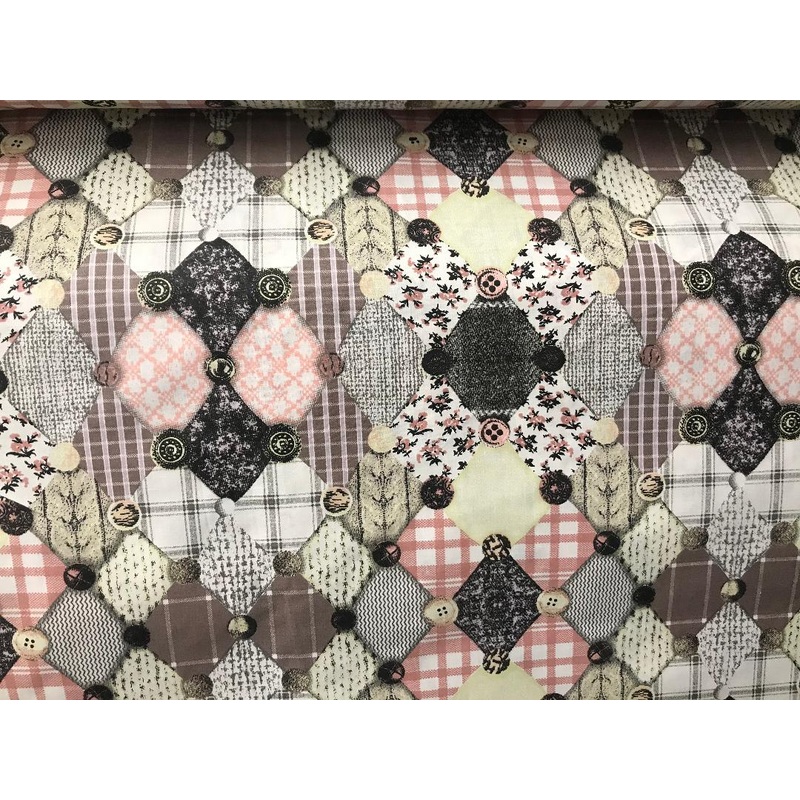 90 button rose
