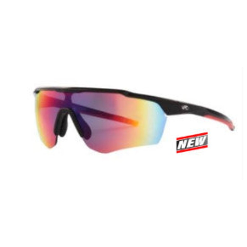 Rawlings Black/Red Mirror Shield Sunglasses (Black)