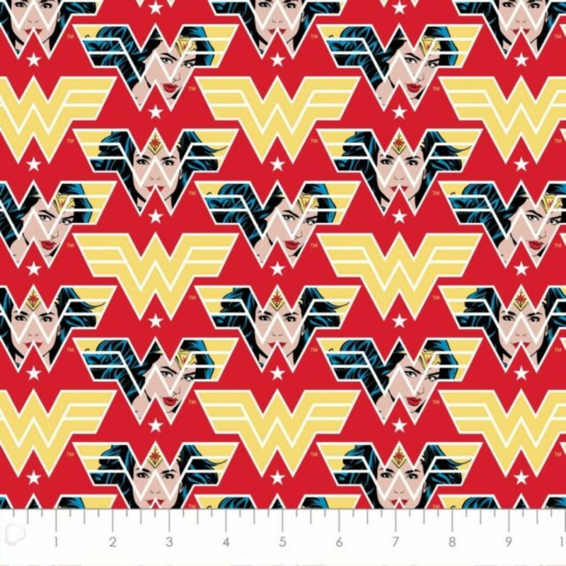 Red Wonder Woman logo