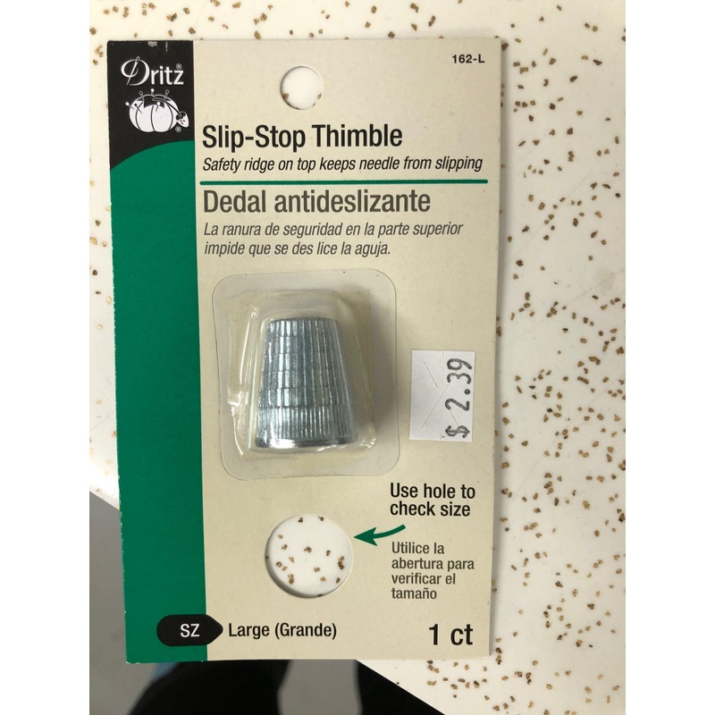 Thimble- size Large