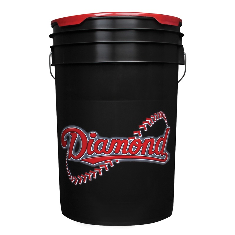 Diamond Black Ball Bucket