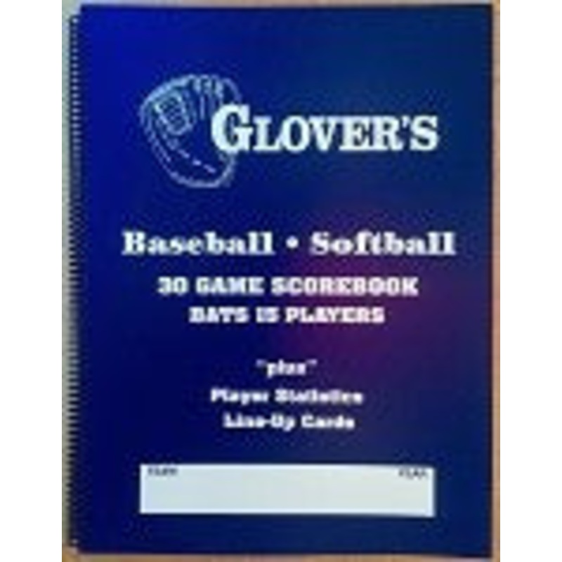 Glover’s Blue Spiral Scorebook