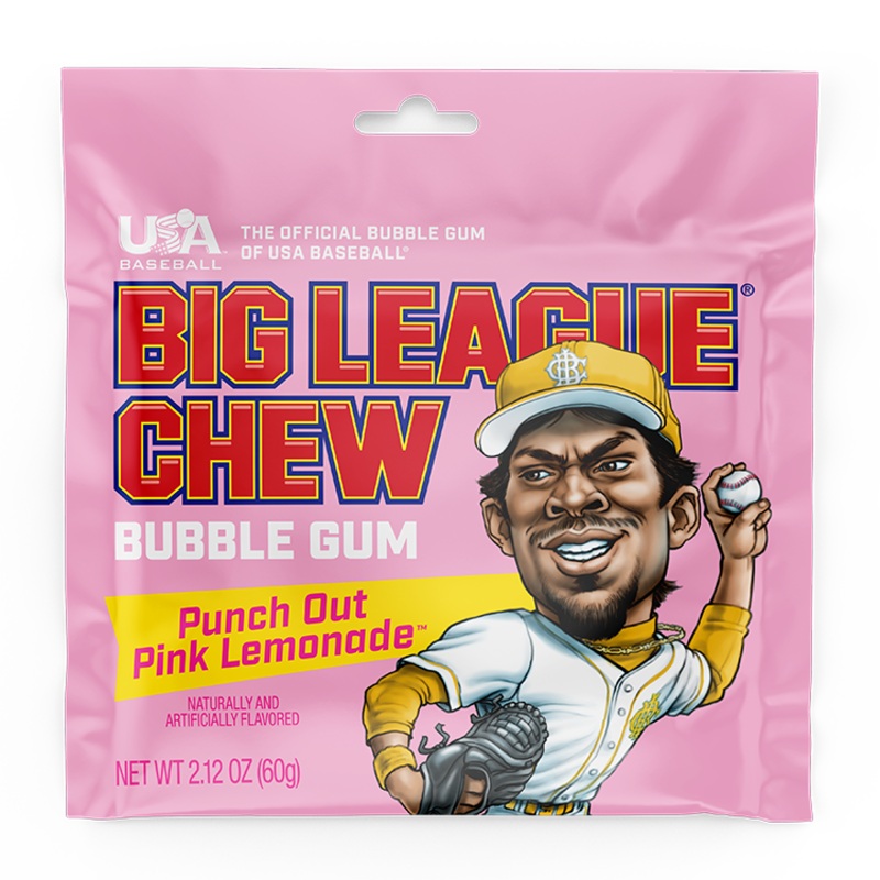 Big League Chew – Punch Out Pink Lemonade