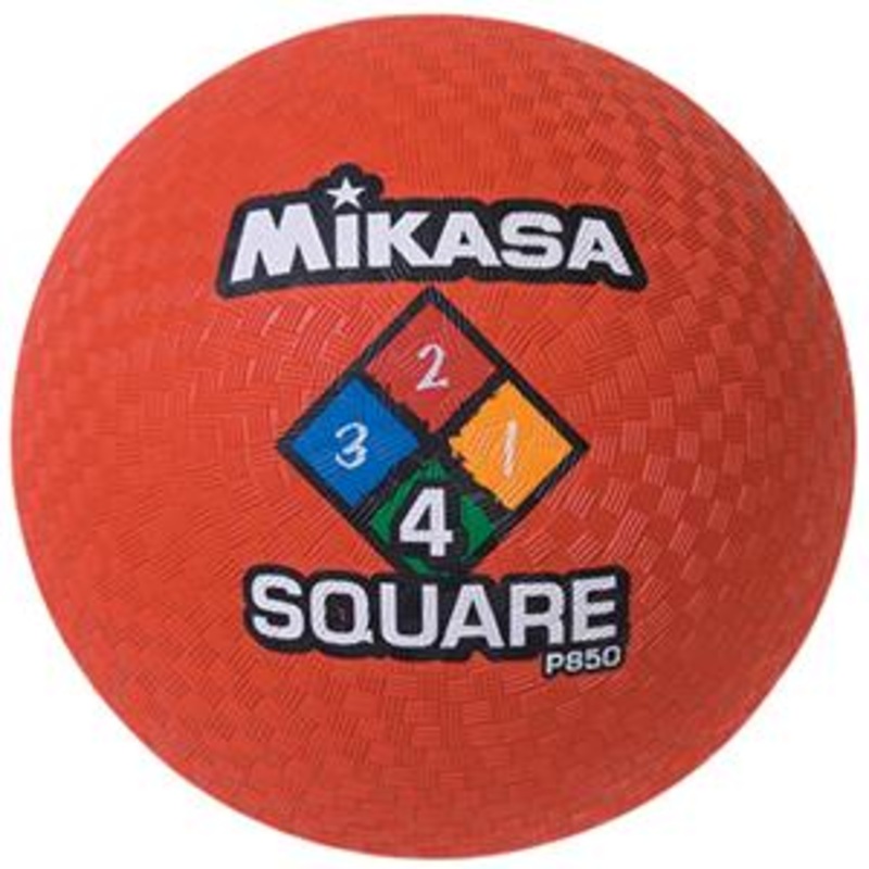 Mikasa 8 1/2 Red Rubber Ball