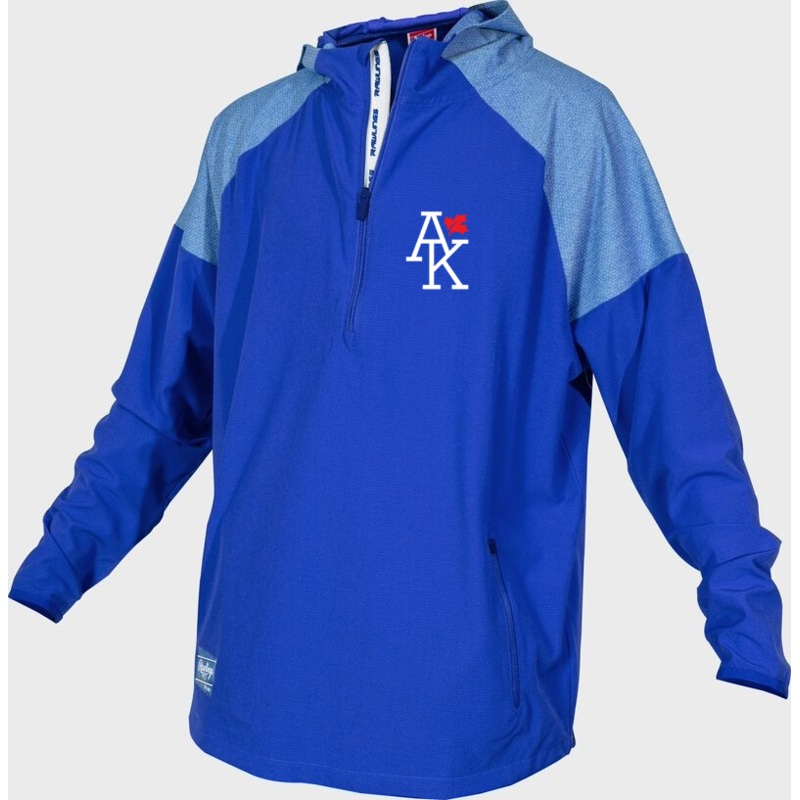 Rawlings ColorSync Long Sleeve Cage Jacket – Aurora-King Jays | Embroidered