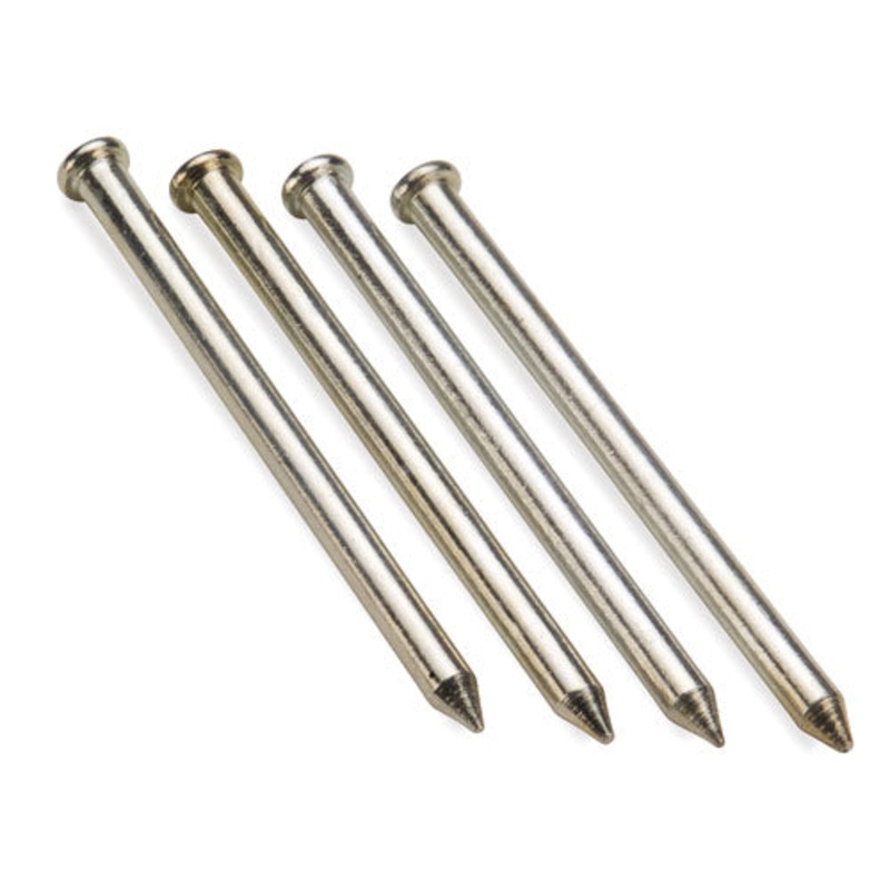 Replacement Spikes for Pin-Down Pitching Rubber