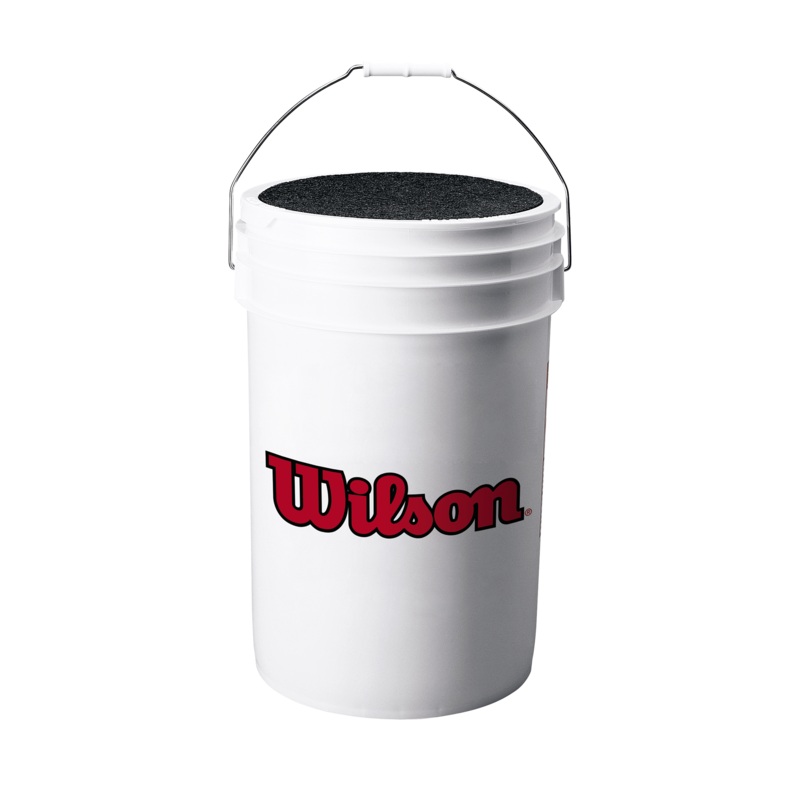 Wilson 6 Gallon White Bucket w/ Lid
