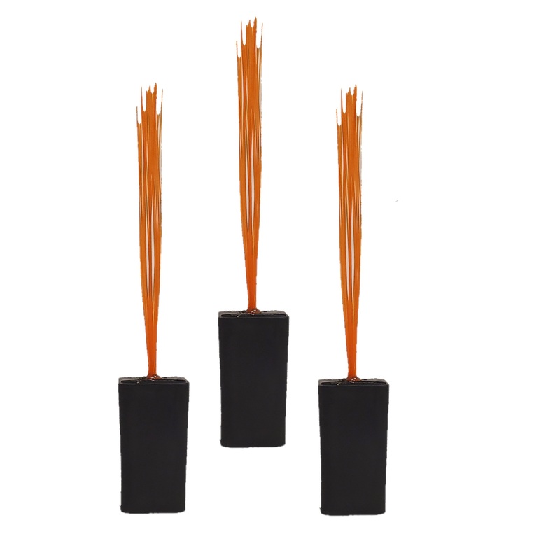 Black Base Plug with Nylon Bristles (Set of 3)