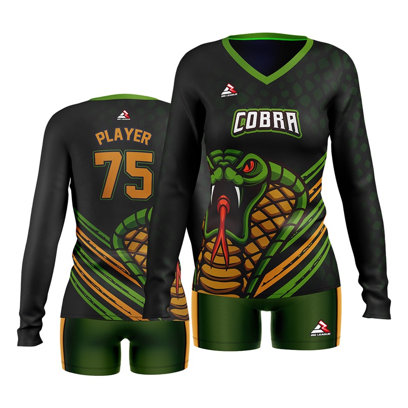 Cobra – Volleyball|With Shorts|Without Shorts|Small|Medium|Large|XL|XXL|3XL|4XL|5XL|6XL|2T -Toddler|3T- Toddler|4T – Toddler|YXS|YS|YM|YL|YXL