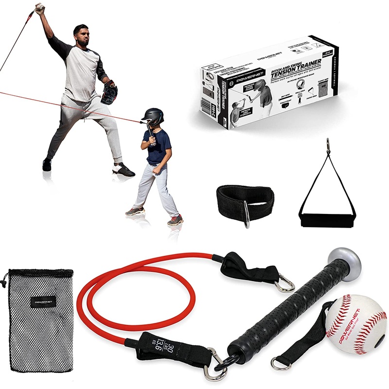 Powernet Bat Handle Resistance Trainer for Hitting and Pitching