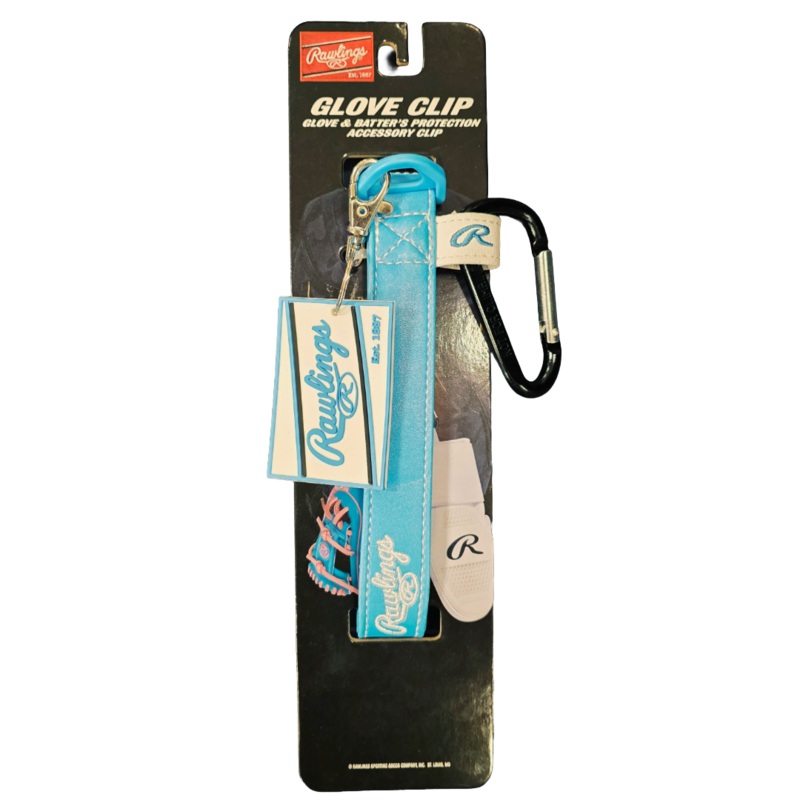 Rawlings Glove Clip – Baby Blue/White